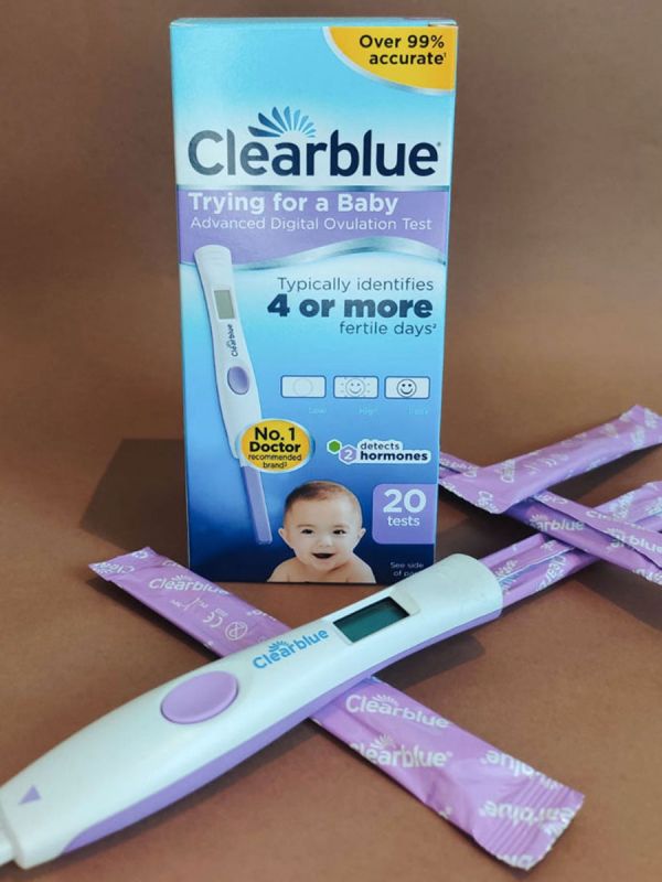 CLEARBLUE Digital Ovulation Test With DUAL HORMONE INDICATOR 20 pcs