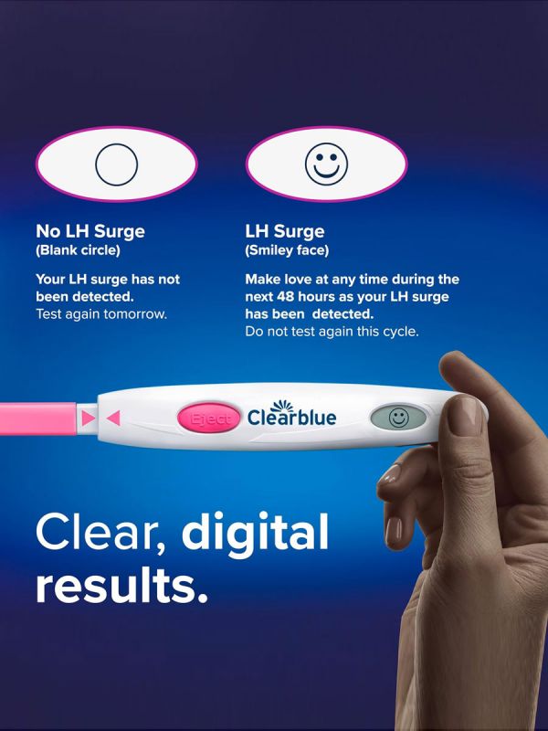 Clearblue Ovulation Test Digital 30 pcs – Highly accurate ovulation test for pregnancy planning