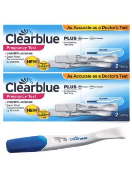 Clearblue Plus Pregnancy Test has been designed to offer you the easiest pregnancy testing  experience, with the accuracy you expect from Clearblue - it's as accurate as a doctor's urine test.