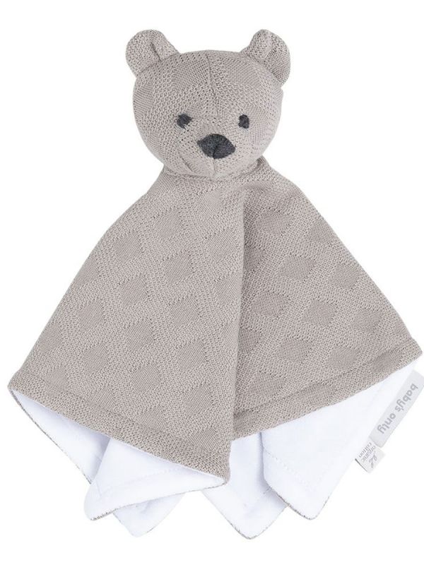 A safe soft Baby´s Only Cuddle cloth goes with the child on the journey, it creates a sense of security for the child.