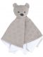 A safe soft Baby´s Only Cuddle cloth goes with the child on the journey, it creates a sense of security for the child.