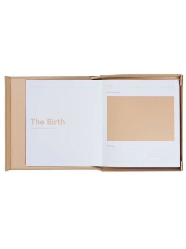 Design Letters - Baby´s First Book babybook - Beige