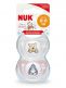 Winnie the Pooh NUK silicone pacifier, 2-pack.