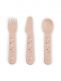 Done By Deer - Foodie cutlery set Happy dots, powder