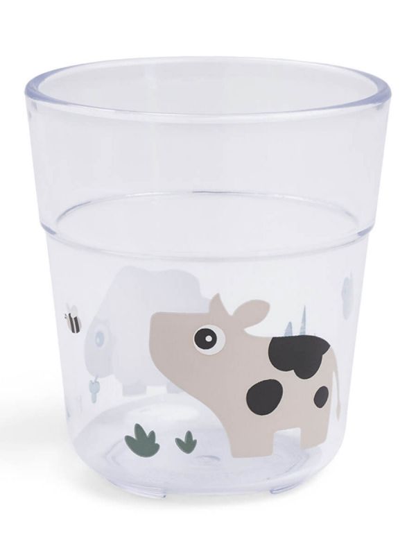 Done By Deer - clear large glass - Tiny Farm