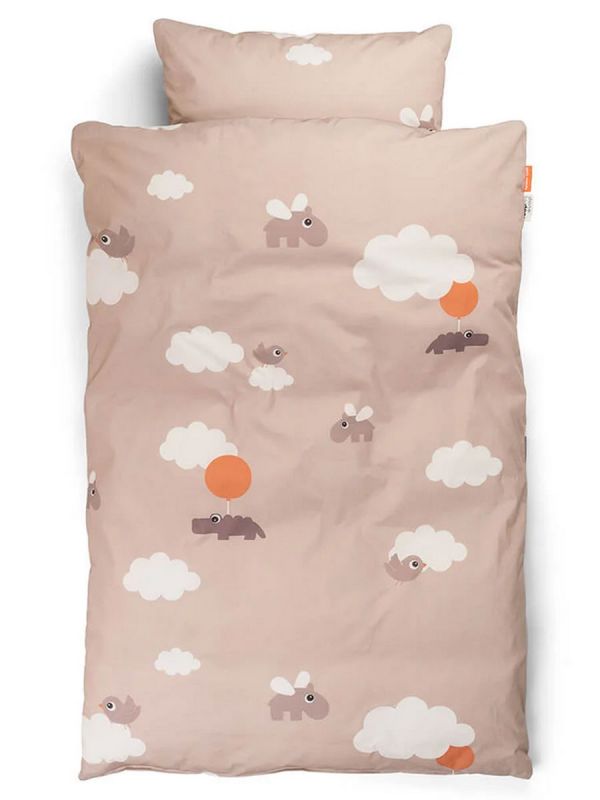 Done by Deer - duvet cover set Junior 100x140cm, 40x60cm