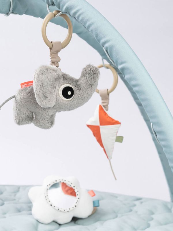 Done by Deer Playground activity mat for baby, Blue