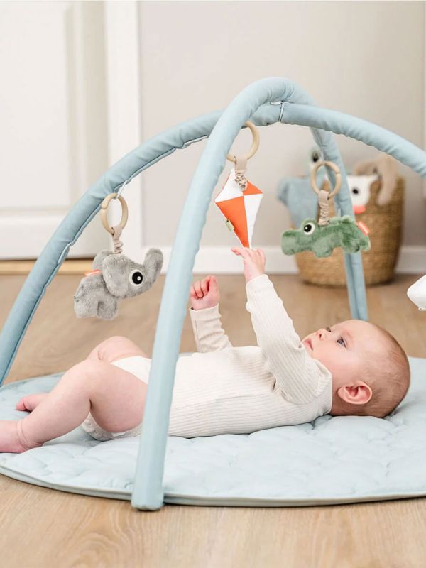 Done by Deer Playground activity mat for baby, Blue
