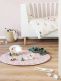 Done by Deer Tiny Farm activity mat for baby, Powder