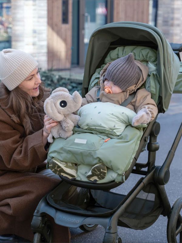 Done by Deer Winter Footmuff – warm, windproof and water-repellent baby footmuff for strollers and prams.