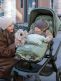 Done by Deer Winter Footmuff – warm, windproof and water-repellent baby footmuff for strollers and prams.