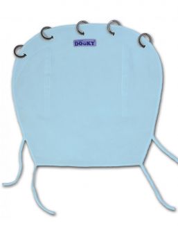Dooky - pram curtain, baby blue