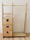 Duck Woodworks - Children wardrobe with drawers