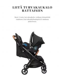 Maxi-Cosi travel stroller EVA, Essential Black