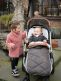 A larger Baby´s Only footmuff designed for strollers. The tfootmuff keeps the baby warm for even longer rides and when the child is sleeping on the stroller. The footmuff has a handy zipper that can be easily open and close.