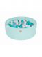 Stunning, padded Ball-pit with 200 balls is perfect for every home. A wonderful detail in kidsroom.