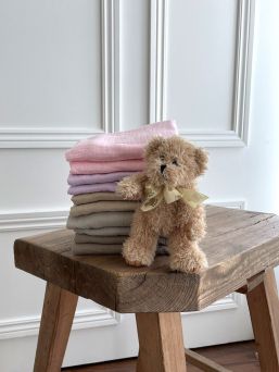 Gauze for baby 65x65cm - Dusky Lilac