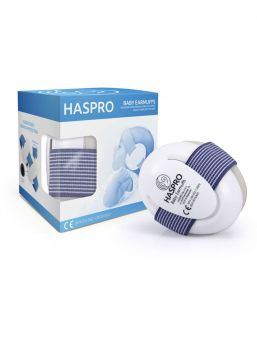Haspro BABY hearing protectors for children 0-3 years, blue