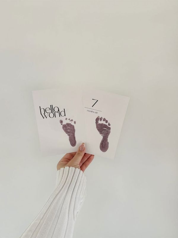 Hello World - Inkless Milestone Cards
