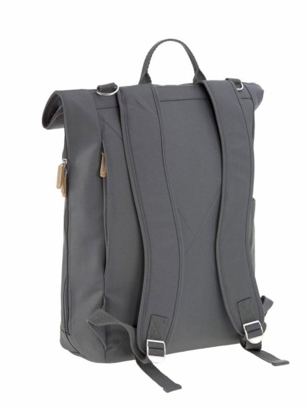 Lässig - Diaper Bag Rolltop Backpack, Anthracite