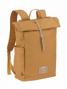 Lässig - Diaper Bag Rolltop Backpack, Curry