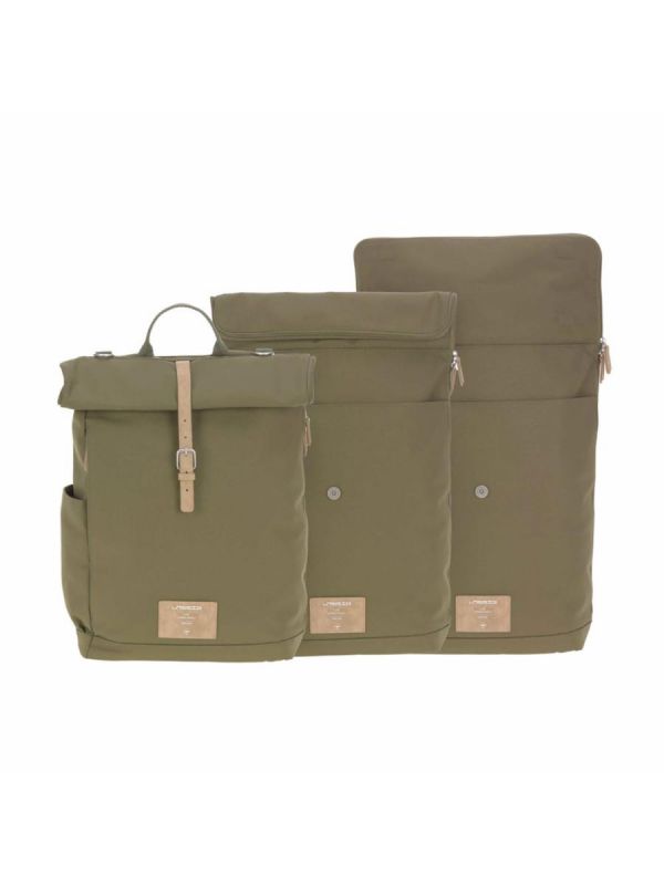 Lässig - Diaper Bag Rolltop Backpack, Olive