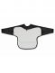 Longsleeve bib from Baby Wallaby PVC-free coated polyester - durable and practical material.