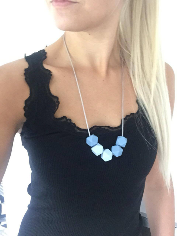 Nursing Necklace (lightblue-blue)