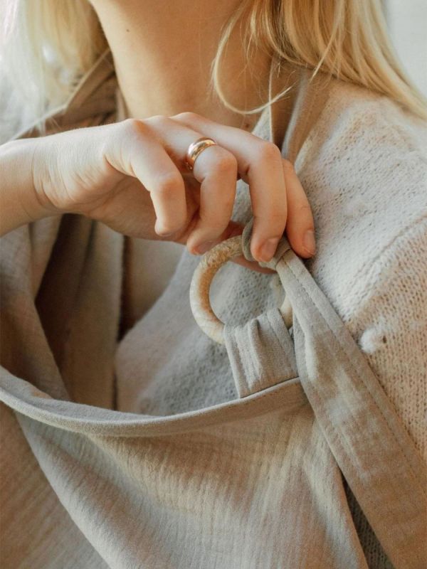 Nursing cover for privacy, Oat Beige