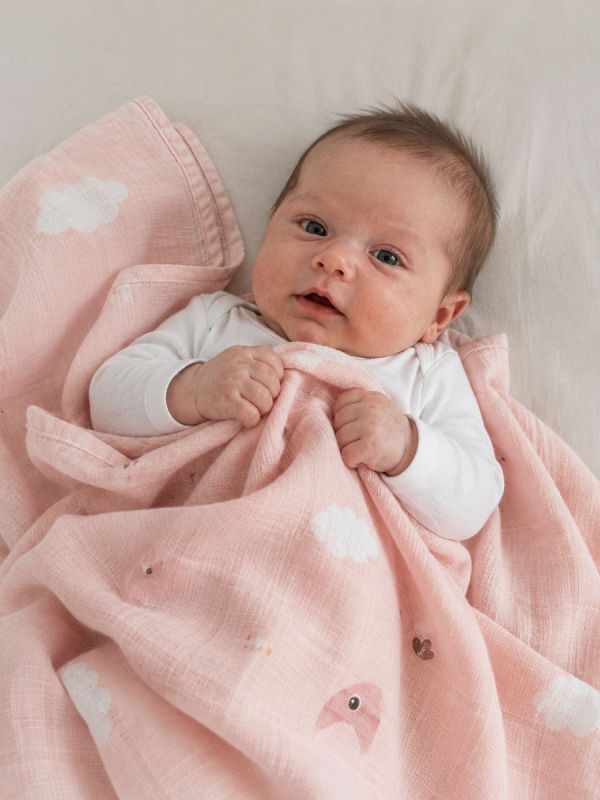Swaddle 120x120 Playground Powder - Done By Deer