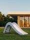 Jupiduu White Dolphin slide for outdoor use