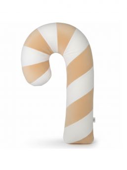 Candy cane pillow 50cm, beige
