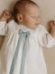 Linen christening dress – Timeless and handmade christening dress for baby