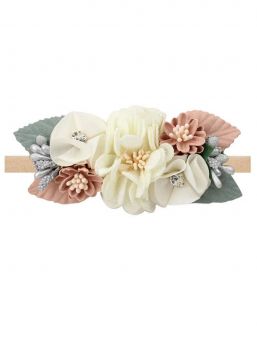 Beautiful flower headband, flower arrangement
