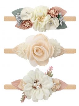 Beautiful flower headband, flower arrangement