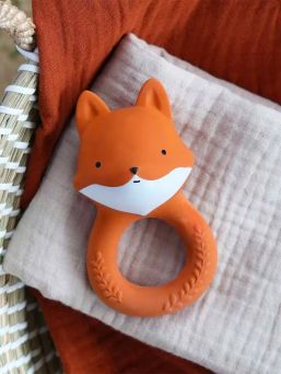 Fox chew toy for baby | A LITTLE LOVELY COMPANY