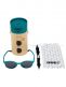 Ki ET LA Little Kids - sunglasses for kid 2-4 year, peacock