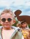 Ki ET LA Woam - sunglasses for baby 4-6y, brown