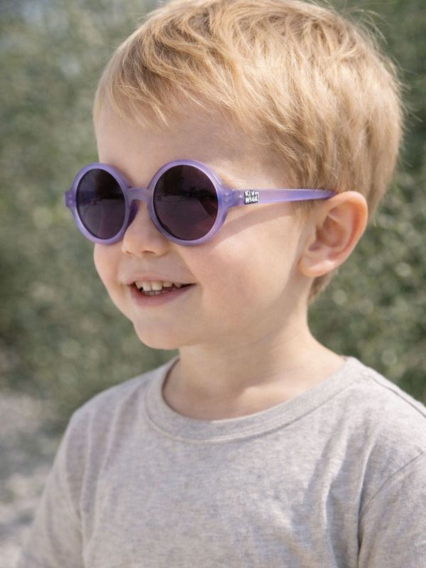Ki ET LA Woam - sunglasses for baby 4-6 years, purple
