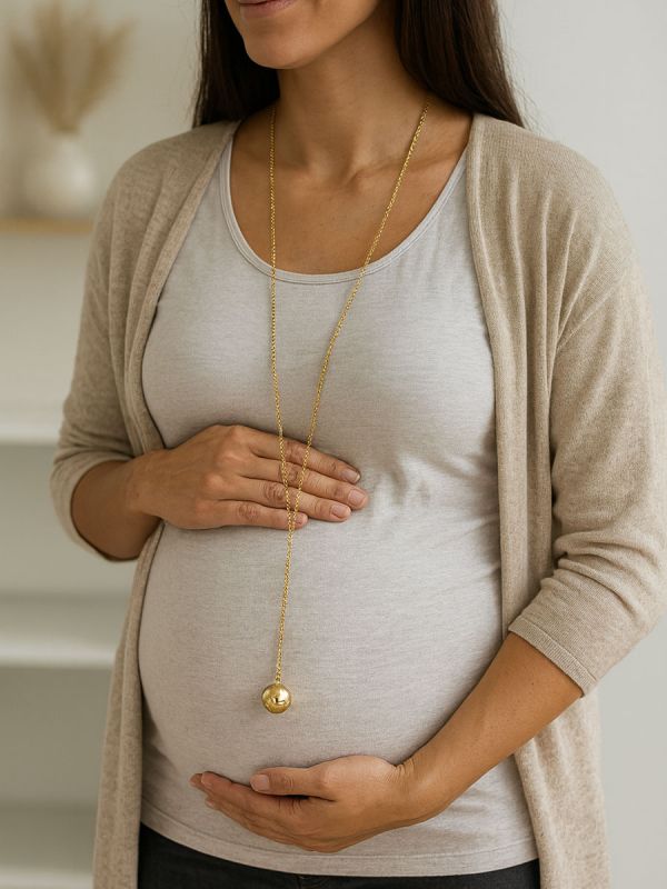 Gold plated necklace Rings 100cm