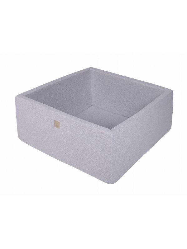 Ball-Pit square shaped 90x30, light grey