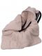 Warm teddy ear boucle car seat blanket – beige