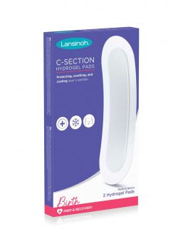 Lansinoh - cesarean wound treatment gel pad 2-pack