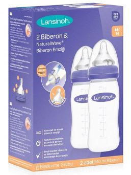 Lansinoh - Baby bottle 240ml 2-pack