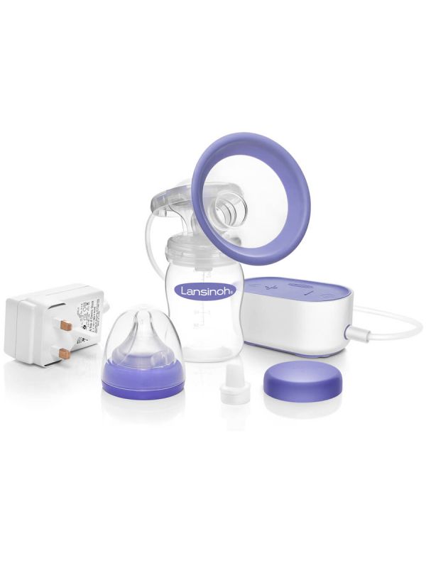 The light and portable Lansinoh Single Electric Breast Pump has been designed for your comfort and with six suction levels, it will allow you to express easily.