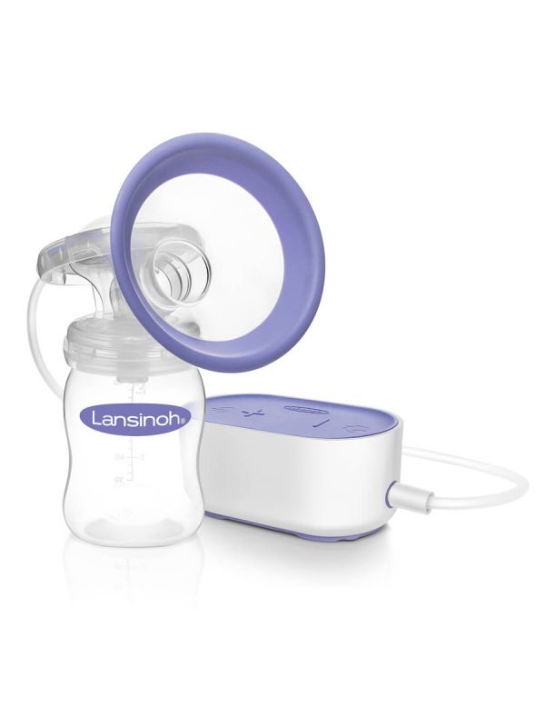 The light and portable Lansinoh Single Electric Breast Pump has been designed for your comfort and with six suction levels, it will allow you to express easily.