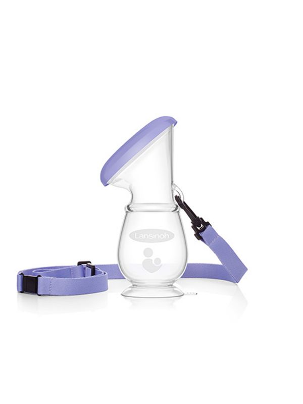 Collect more milk with the Lansinoh Breastmilk Collector for breastfeeding! Catch every precious drop of breastmilk