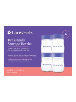 Lansinoh Breastmilk Storage Bottles 4pcs