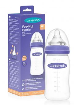 LANSINOH Baby bottle 3m+ 240ml