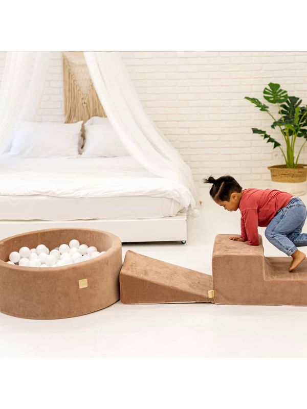 Playset with Ball Pit, Beige